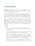 Crash Course: Crash Course (Law, Management, Mass Communication, Hotel Management)